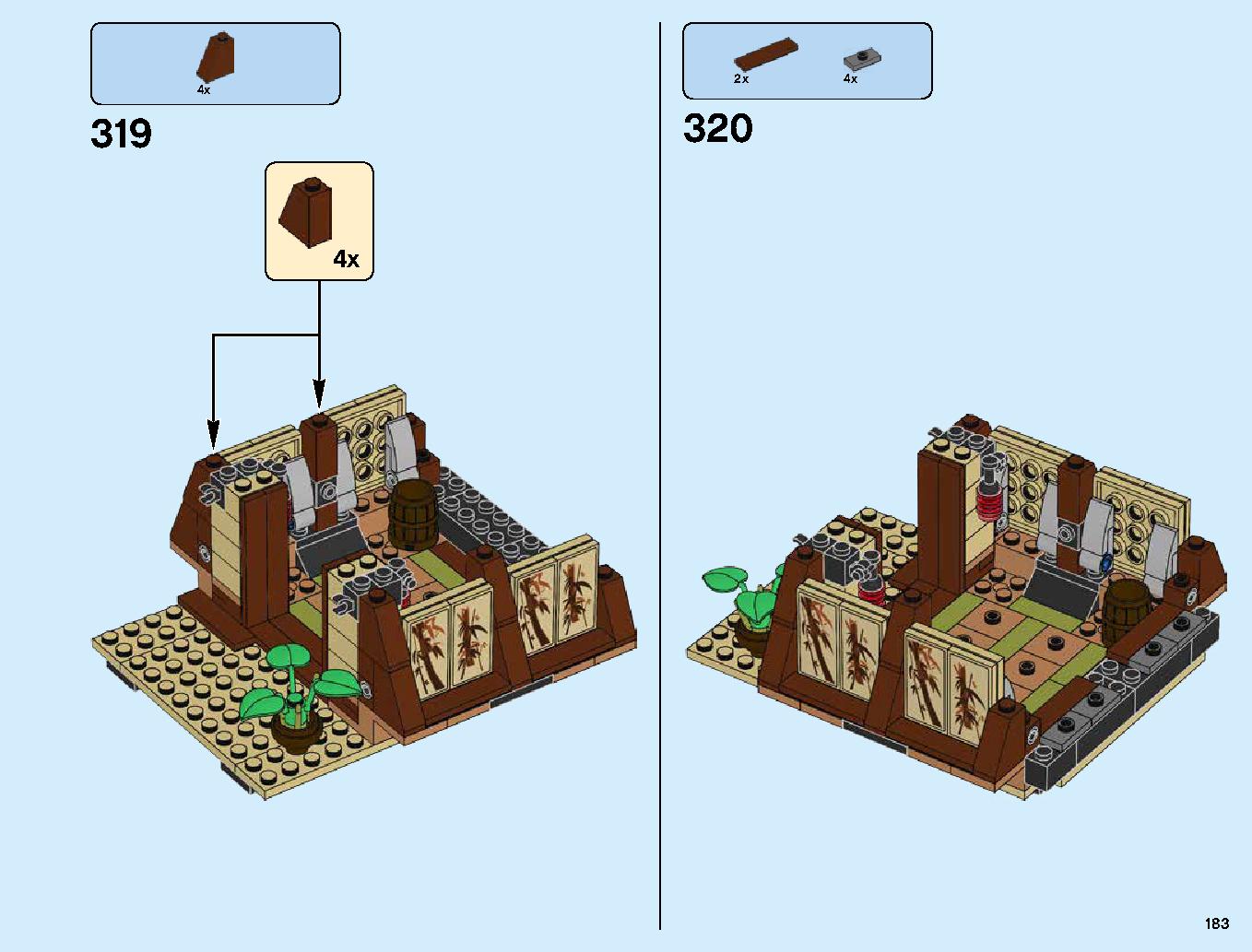 Destiny's Bounty 70618 LEGO information LEGO instructions 183 page