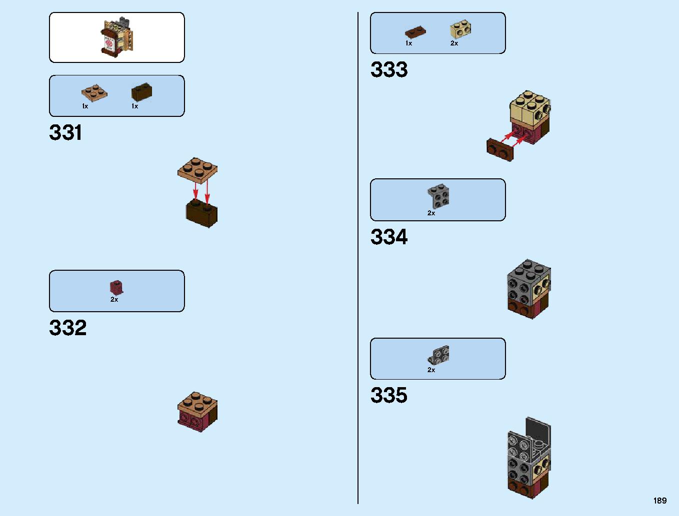 Destiny's Bounty 70618 レゴの商品情報 レゴの説明書・組立方法 189 page