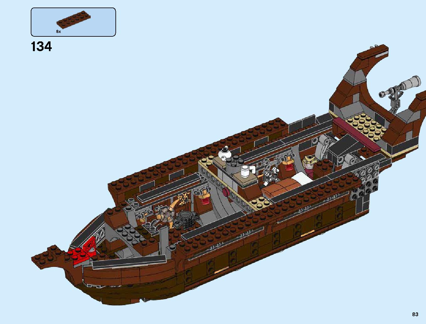 Destiny's Bounty 70618 LEGO information LEGO instructions 83 page