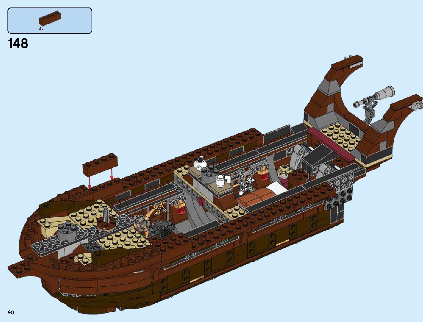 Destiny's Bounty 70618 レゴの商品情報 レゴの説明書・組立方法 90 page