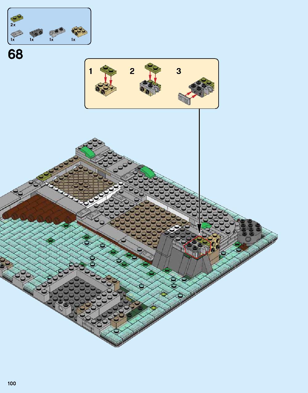 ニンジャゴー シティ 70620 レゴの商品情報 レゴの説明書・組立方法 100 page
