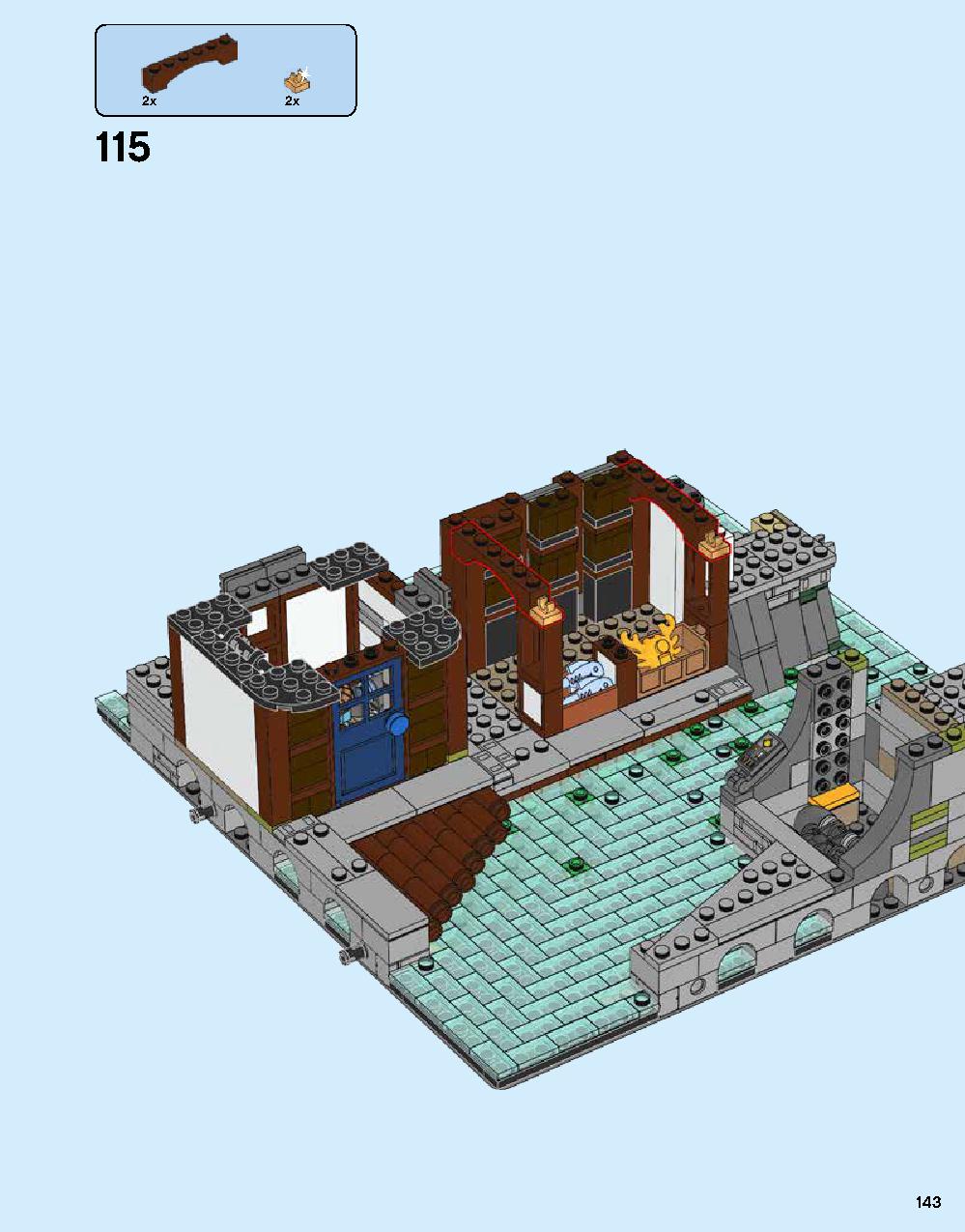 ニンジャゴー シティ 70620 レゴの商品情報 レゴの説明書・組立方法 143 page