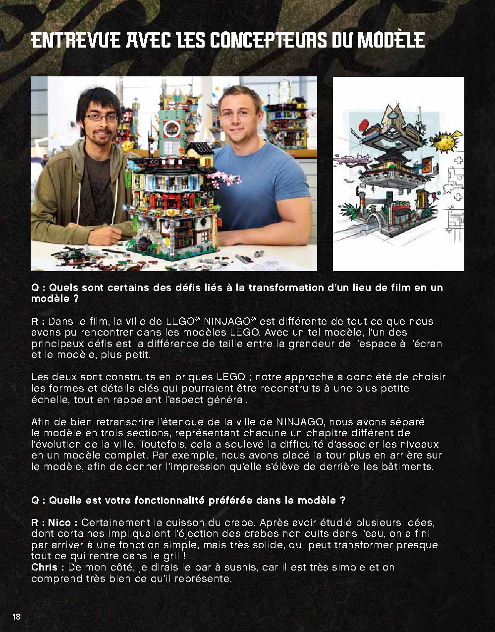 ニンジャゴー シティ 70620 レゴの商品情報 レゴの説明書・組立方法 18 page