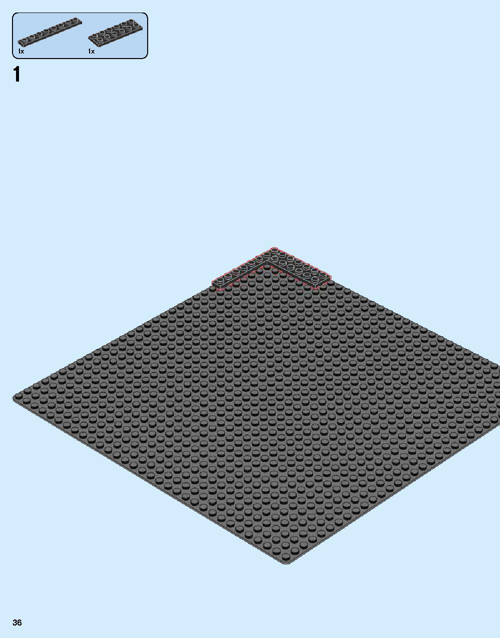 ニンジャゴー シティ 70620 レゴの商品情報 レゴの説明書・組立方法 36 page