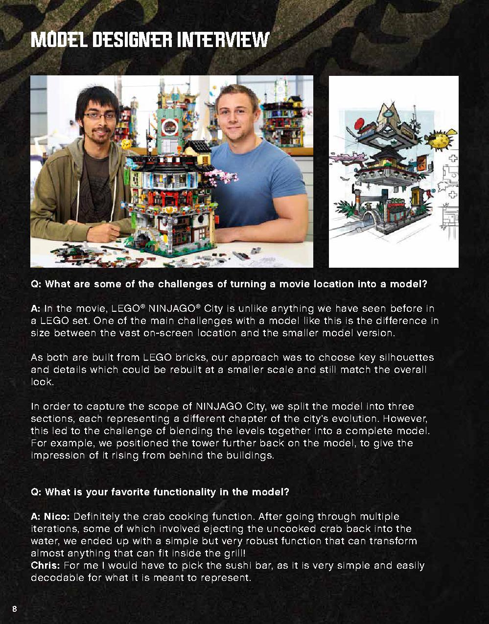 ニンジャゴー シティ 70620 レゴの商品情報 レゴの説明書・組立方法 8 page