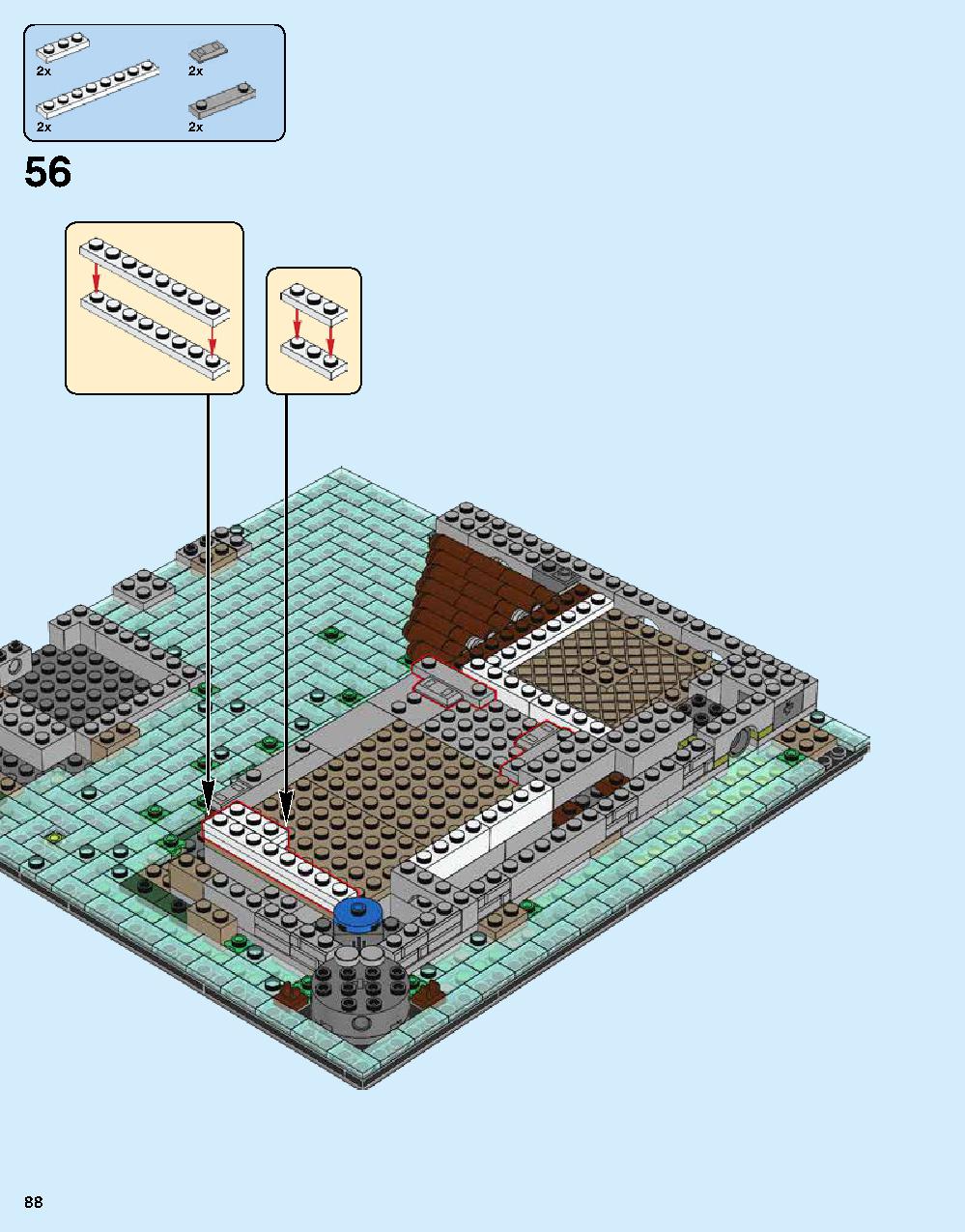 ニンジャゴー シティ 70620 レゴの商品情報 レゴの説明書・組立方法 88 page