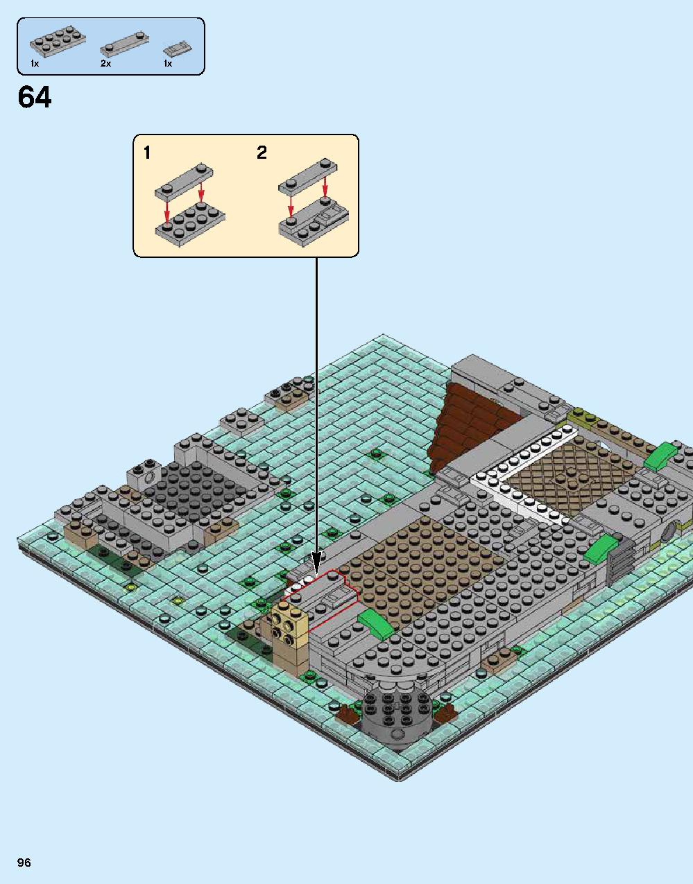 ニンジャゴー シティ 70620 レゴの商品情報 レゴの説明書・組立方法 96 page