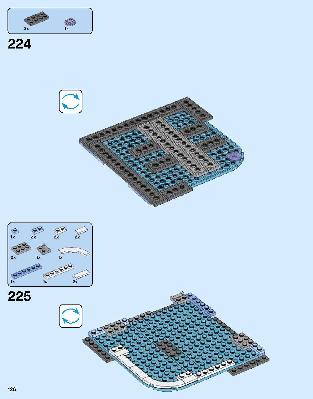 ニンジャゴー シティ 70620 レゴの商品情報 レゴの説明書・組立方法 136 page