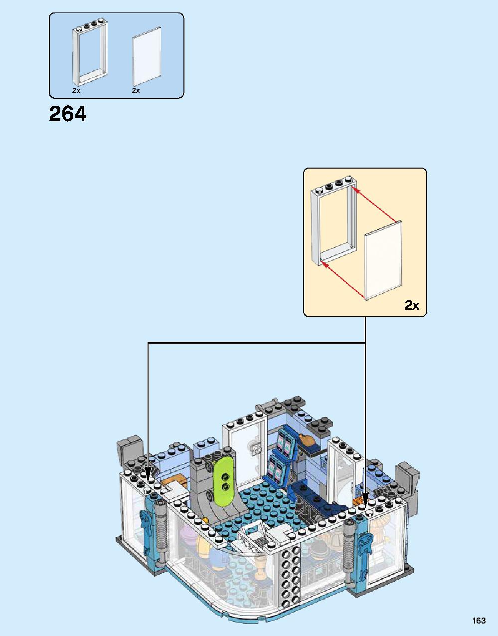 ニンジャゴー シティ 70620 レゴの商品情報 レゴの説明書・組立方法 163 page