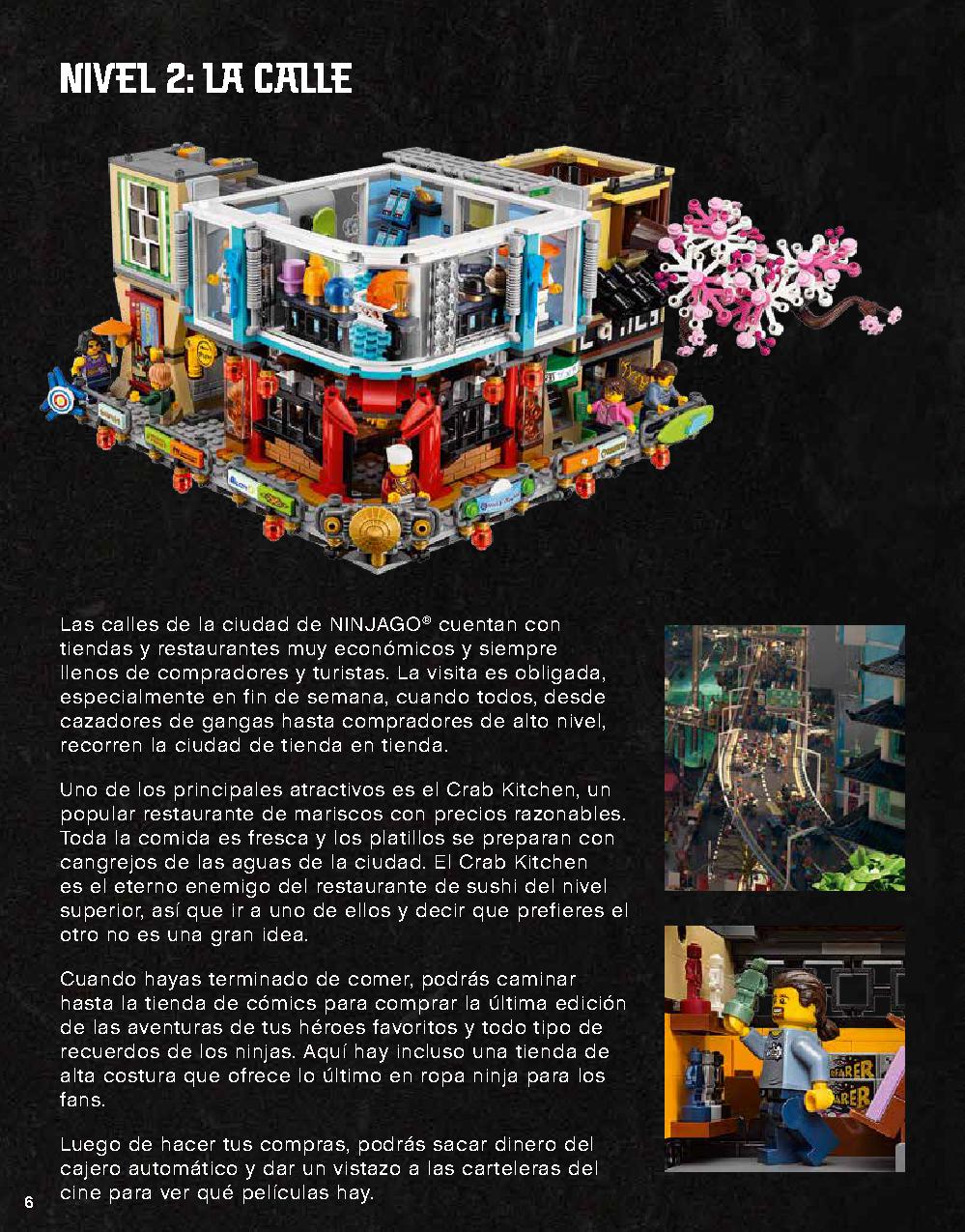 ニンジャゴー シティ 70620 レゴの商品情報 レゴの説明書・組立方法 6 page