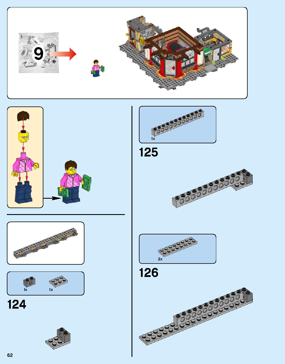 NINJAGO City 70620 LEGO information LEGO instructions 62 page