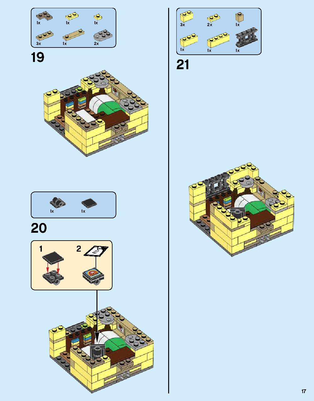 ニンジャゴー シティ 70620 レゴの商品情報 レゴの説明書・組立方法 17 page