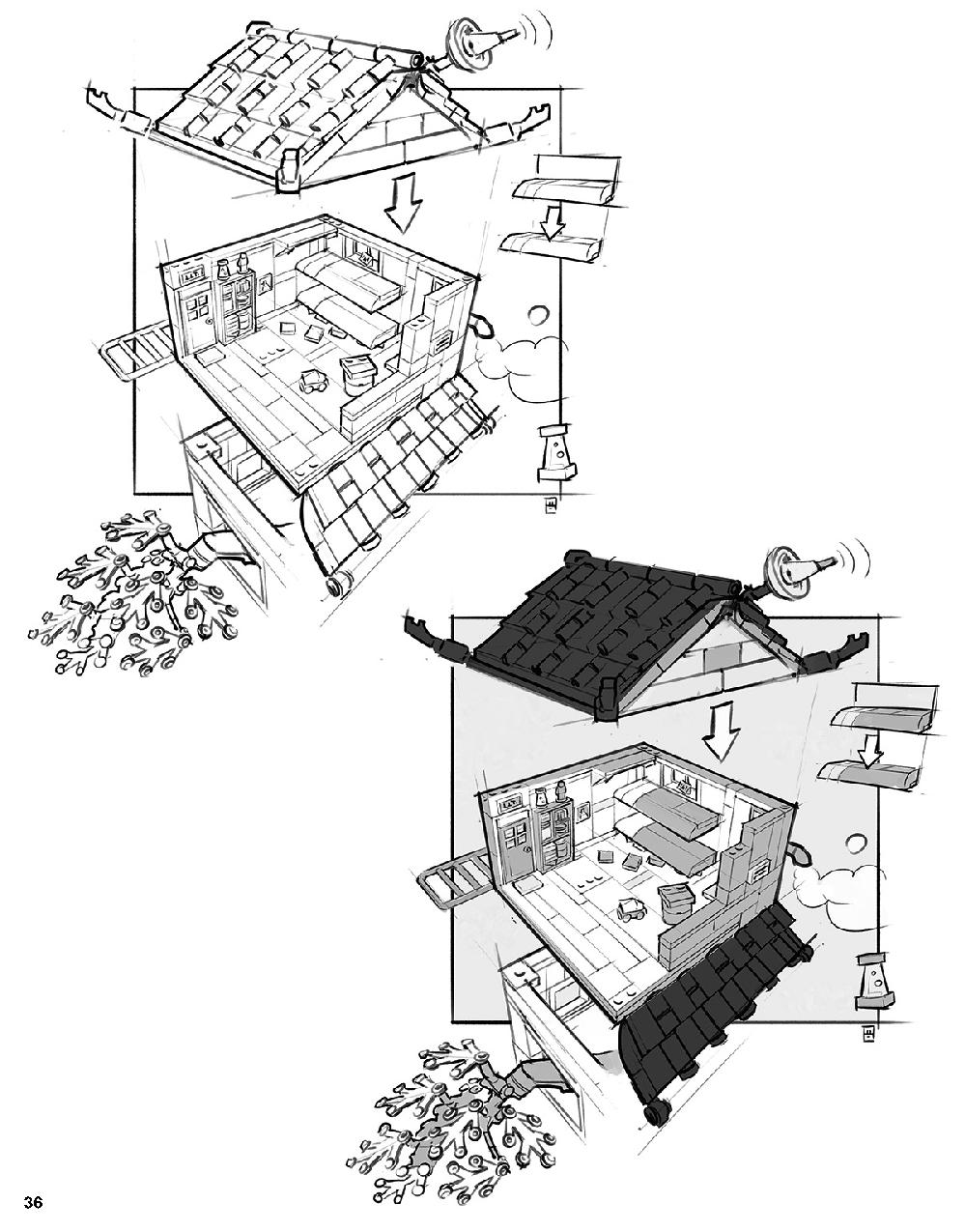 ニンジャゴー シティ 70620 レゴの商品情報 レゴの説明書・組立方法 36 page