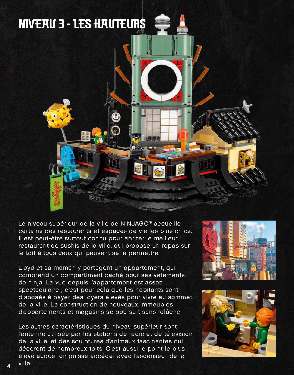 NINJAGO City 70620 LEGO information LEGO instructions 4 page