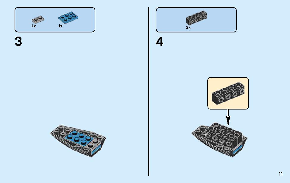 Nya - Spinjitzu Master 70634 LEGO information LEGO instructions 11 page