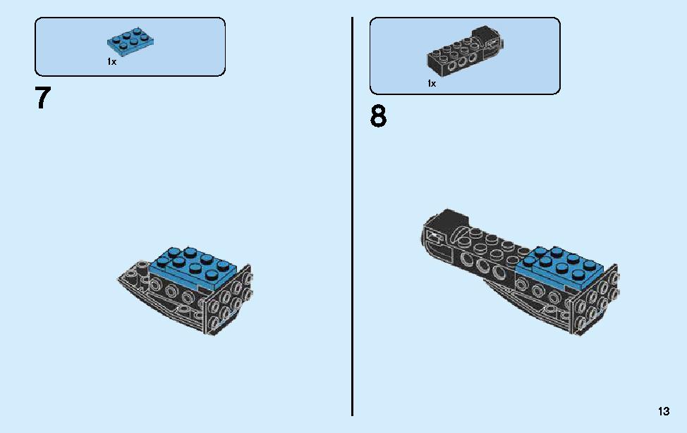 Nya - Spinjitzu Master 70634 LEGO information LEGO instructions 13 page