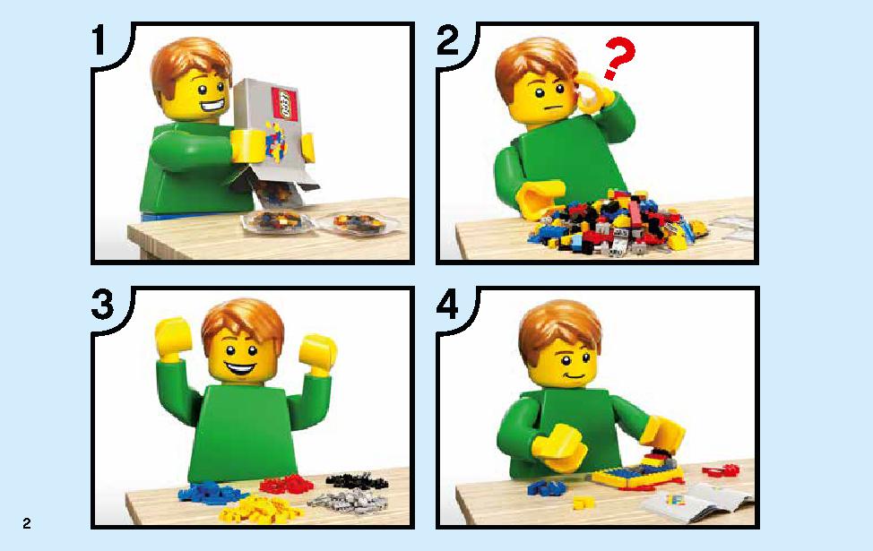 Nya - Spinjitzu Master 70634 LEGO information LEGO instructions 2 page
