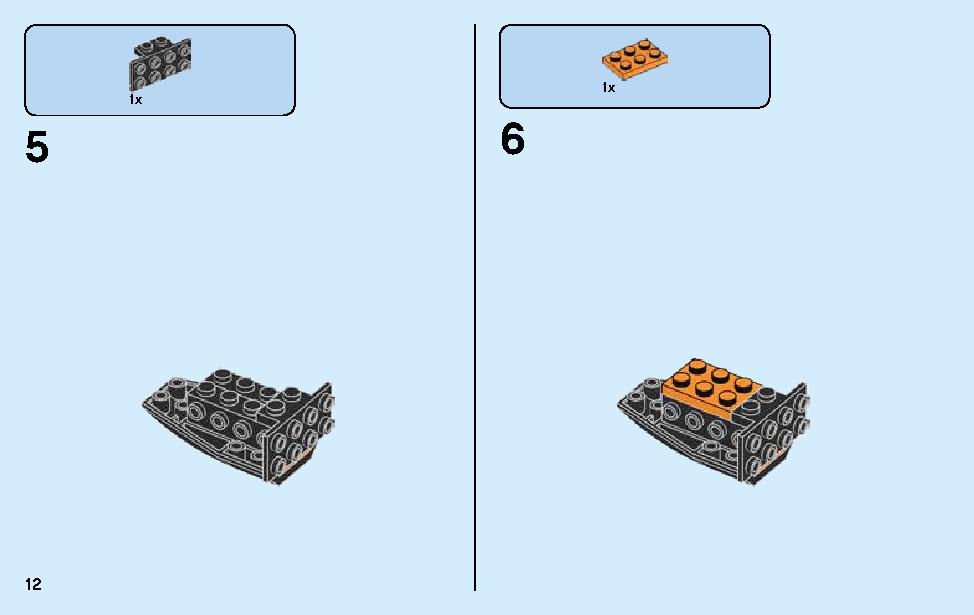 Cole - Spinjitzu Master 70637 LEGO information LEGO instructions 12 page