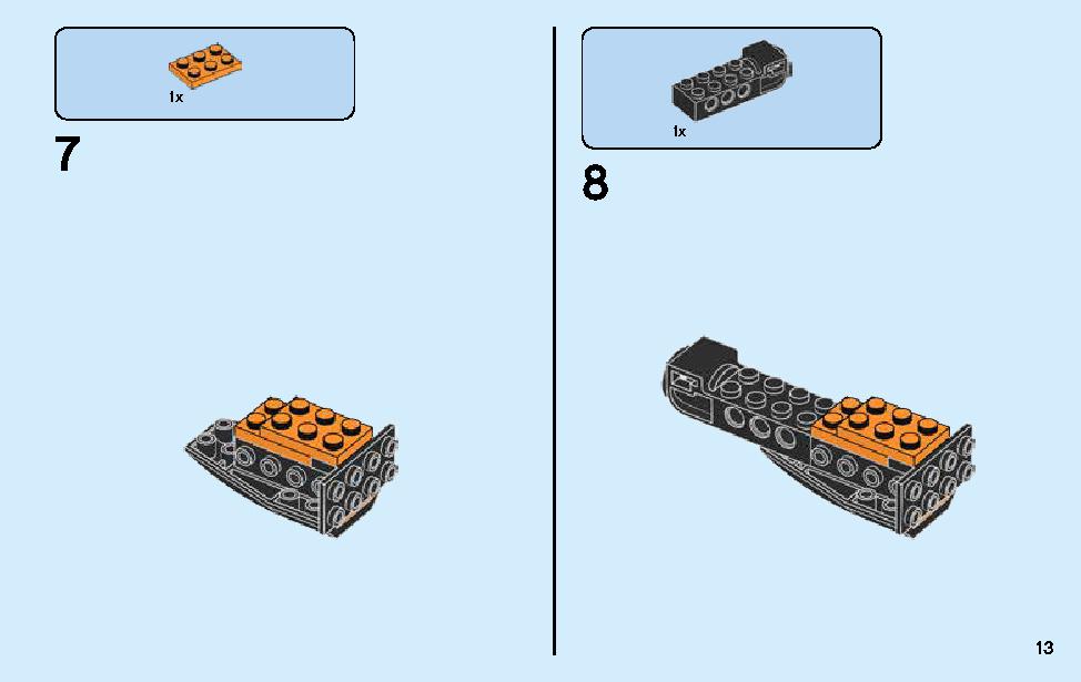 Cole - Spinjitzu Master 70637 LEGO information LEGO instructions 13 page