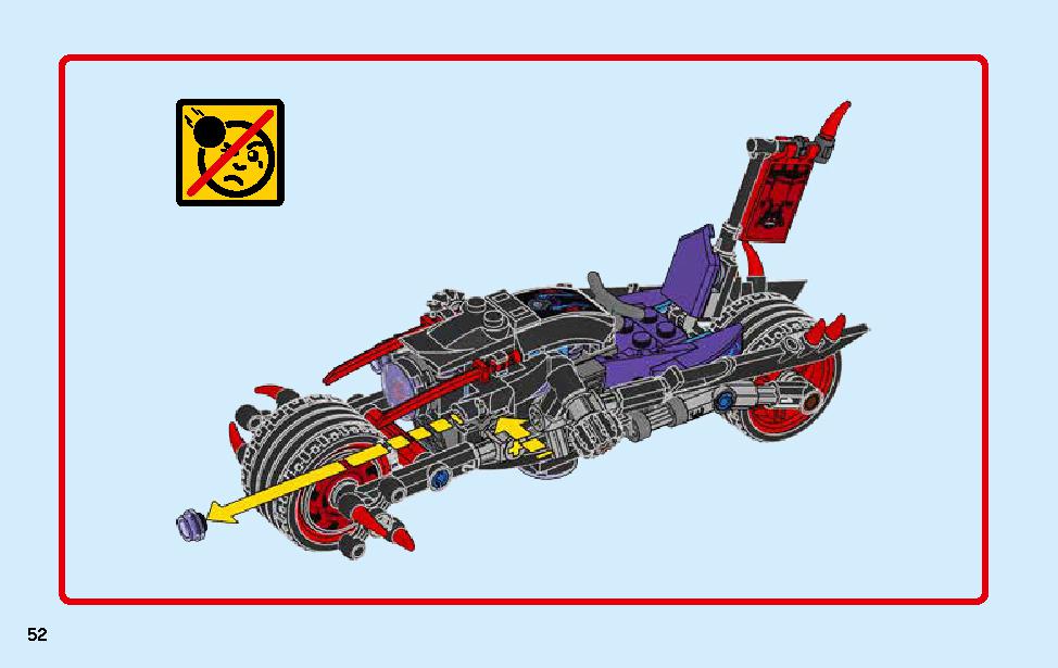 Street Race of Snake Jaguar 70639 LEGO information LEGO instructions 52 page