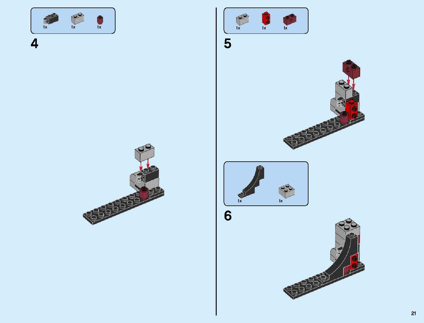 S.O.G. Headquarters 70640 LEGO information LEGO instructions 21 page
