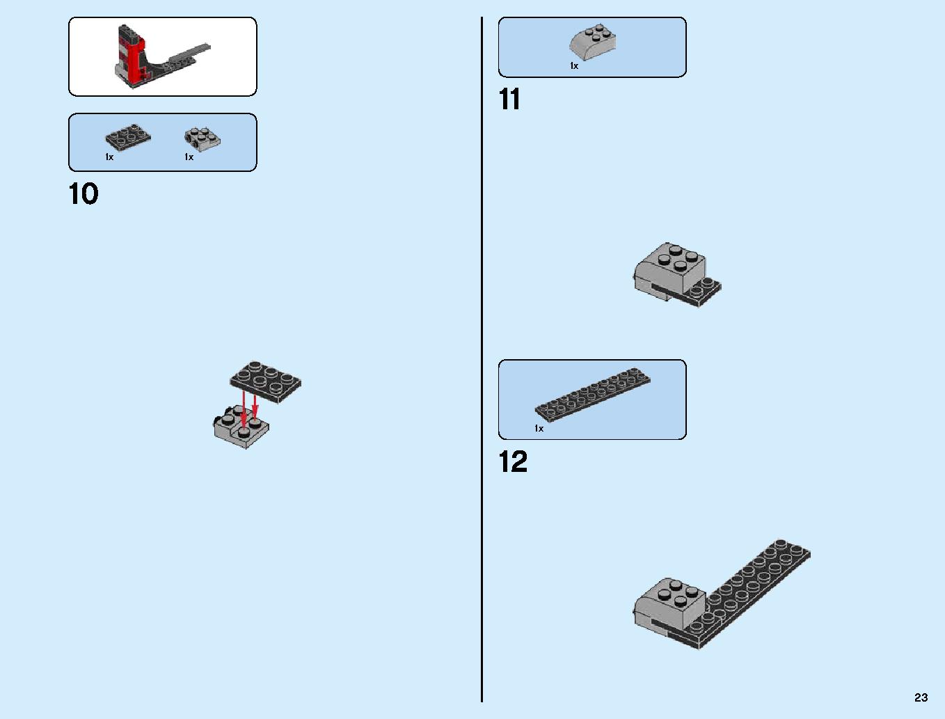 S.O.G. Headquarters 70640 LEGO information LEGO instructions 23 page