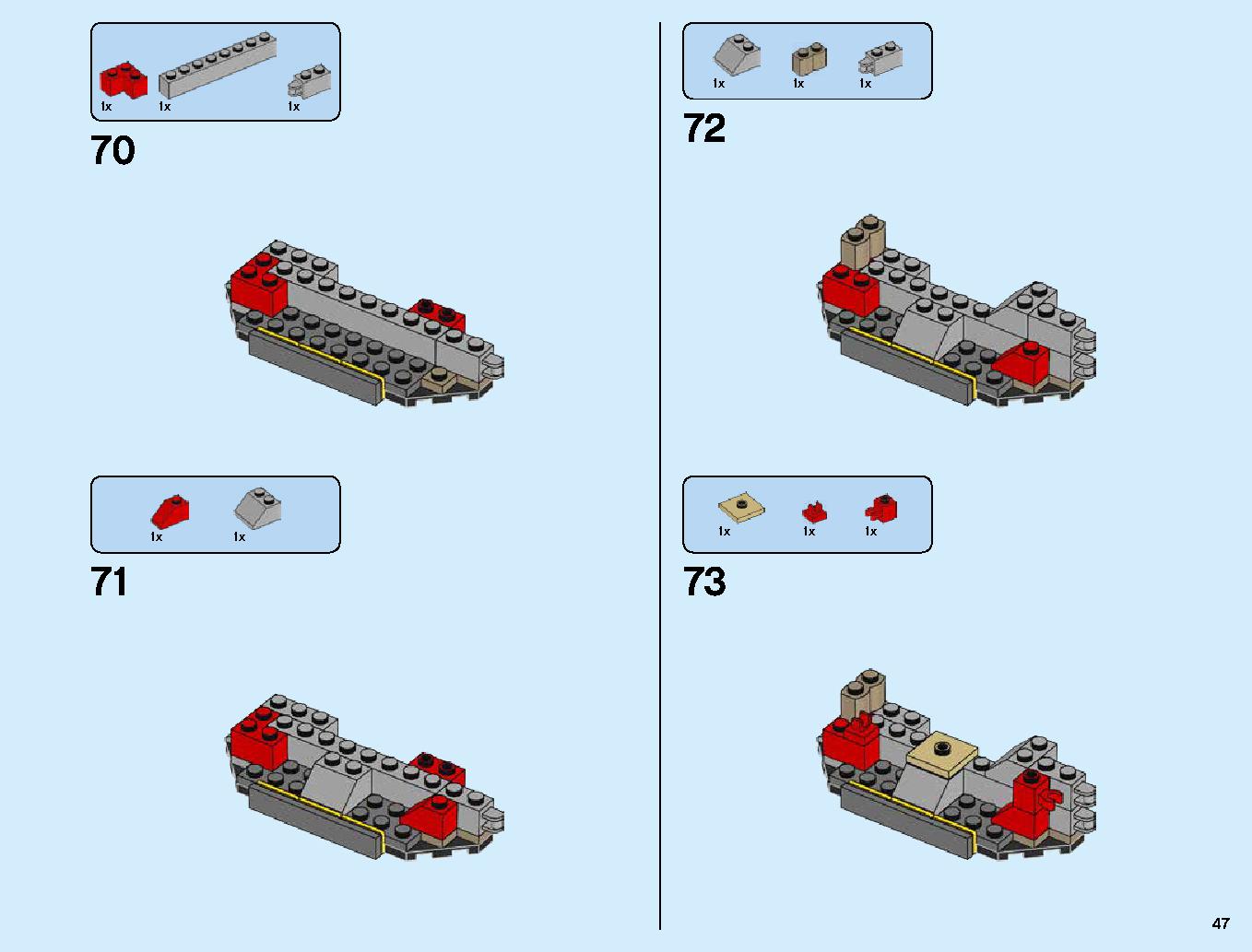 S.O.G. Headquarters 70640 LEGO information LEGO instructions 47 page
