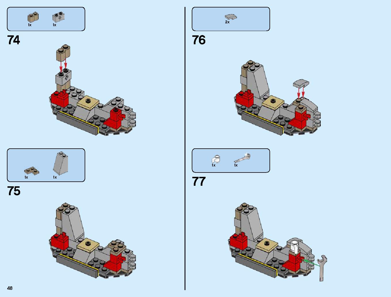 S.O.G. Headquarters 70640 LEGO information LEGO instructions 48 page