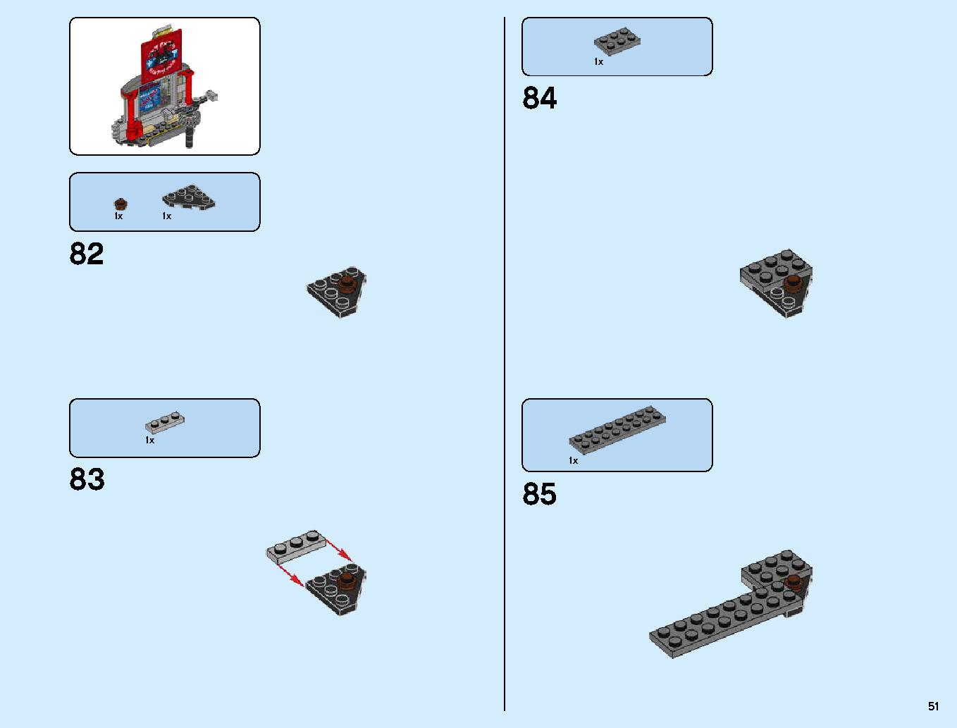 S.O.G. Headquarters 70640 LEGO information LEGO instructions 51 page