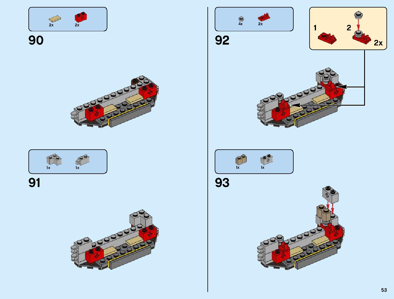 S.O.G. Headquarters 70640 LEGO information LEGO instructions 53 page