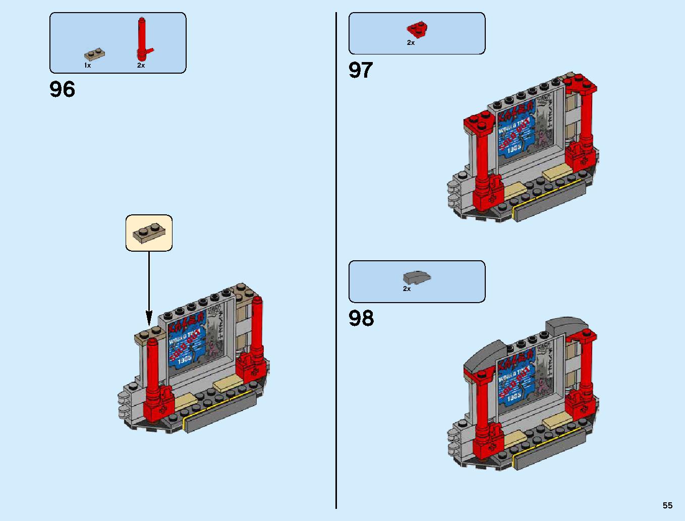 S.O.G. Headquarters 70640 LEGO information LEGO instructions 55 page