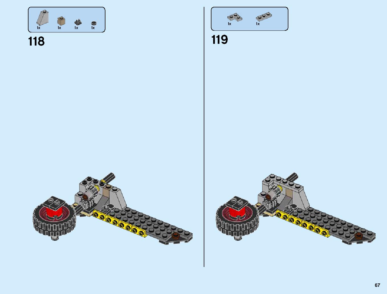 S.O.G. Headquarters 70640 LEGO information LEGO instructions 67 page