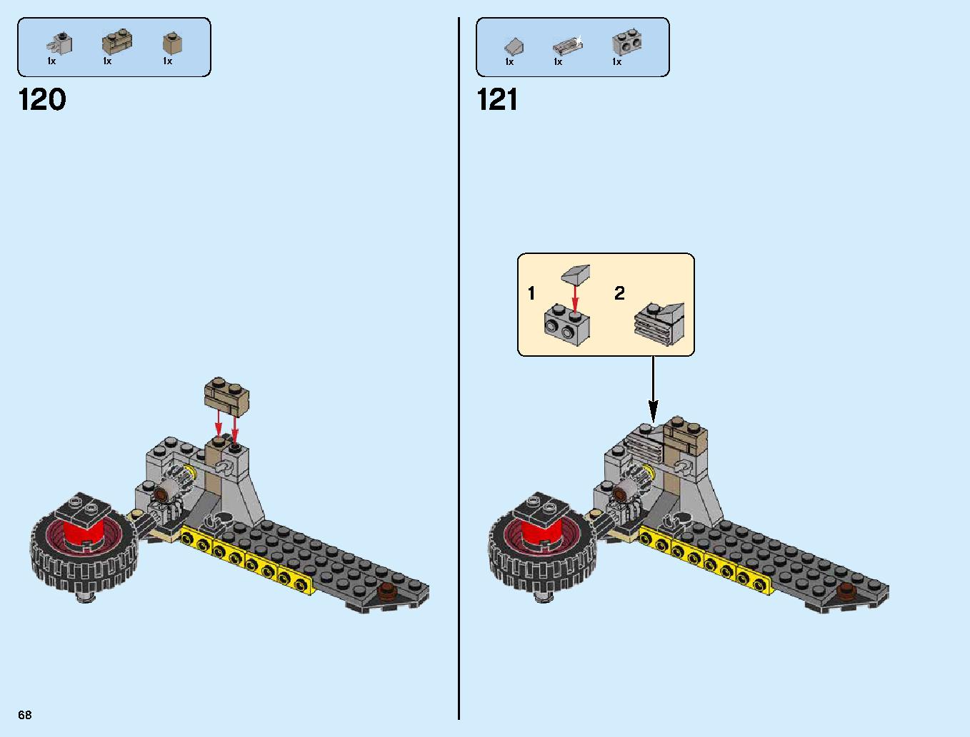 S.O.G. Headquarters 70640 LEGO information LEGO instructions 68 page