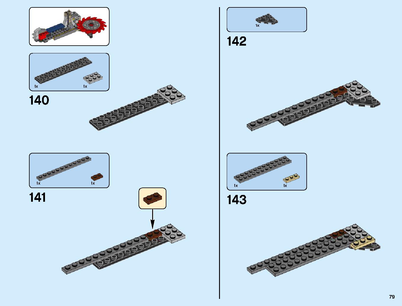 S.O.G. Headquarters 70640 LEGO information LEGO instructions 79 page