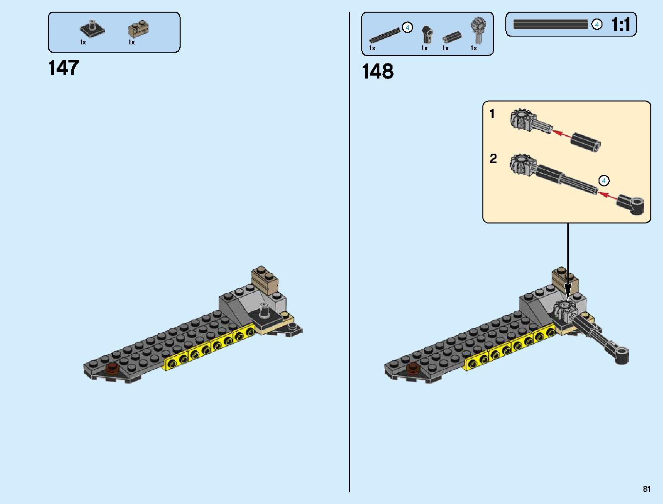 S.O.G. Headquarters 70640 LEGO information LEGO instructions 81 page
