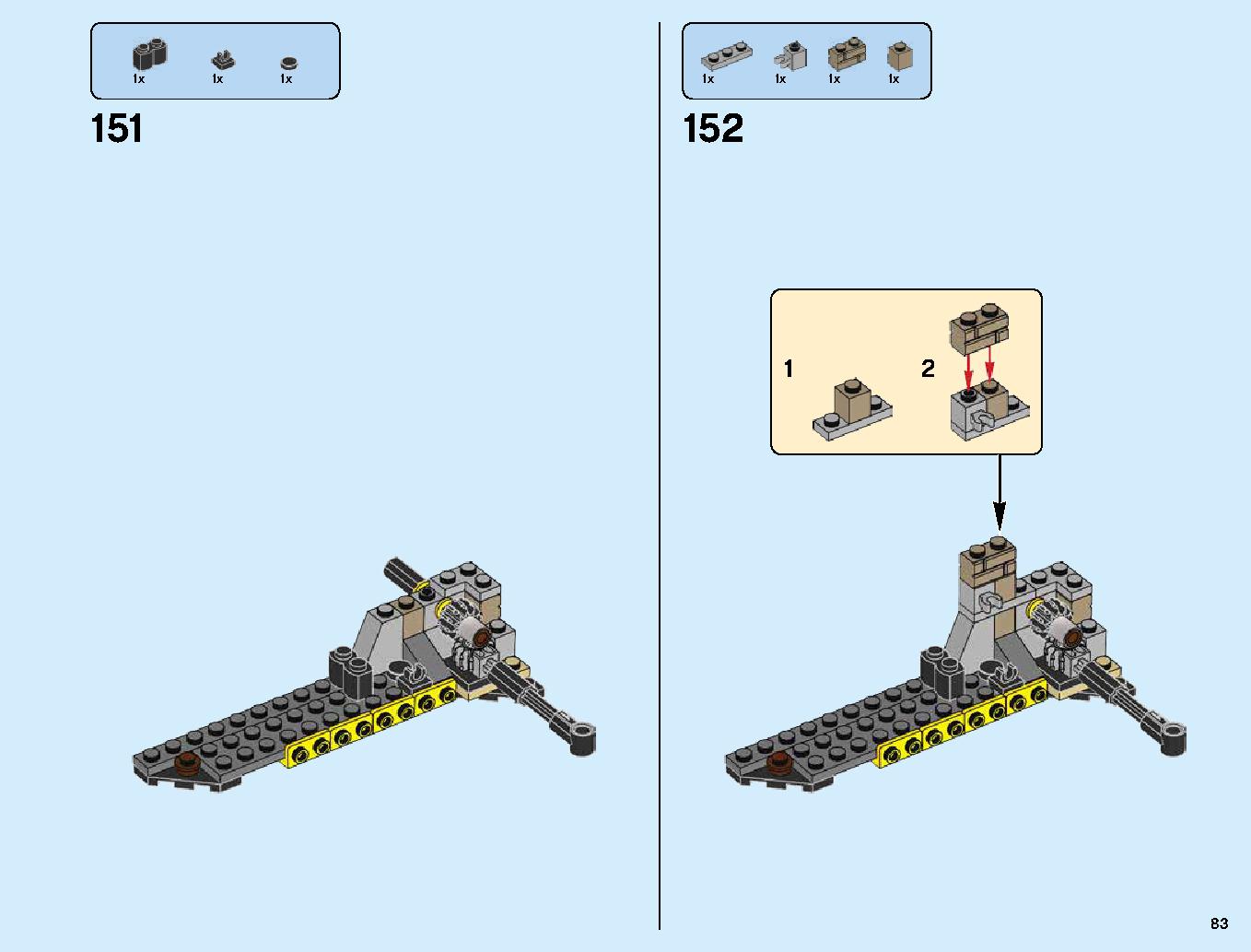 S.O.G. Headquarters 70640 LEGO information LEGO instructions 83 page
