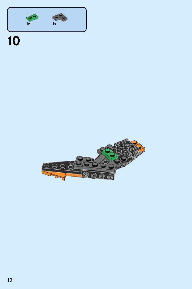 Cole - Dragon Master 70645 LEGO information LEGO instructions 10 page