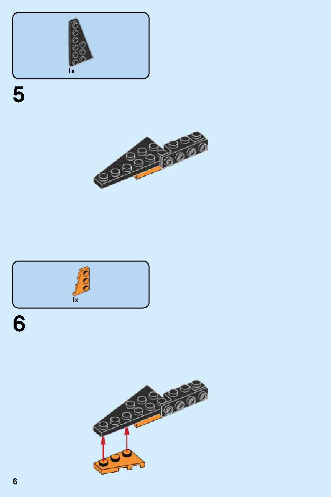 Cole - Dragon Master 70645 LEGO information LEGO instructions 6 page
