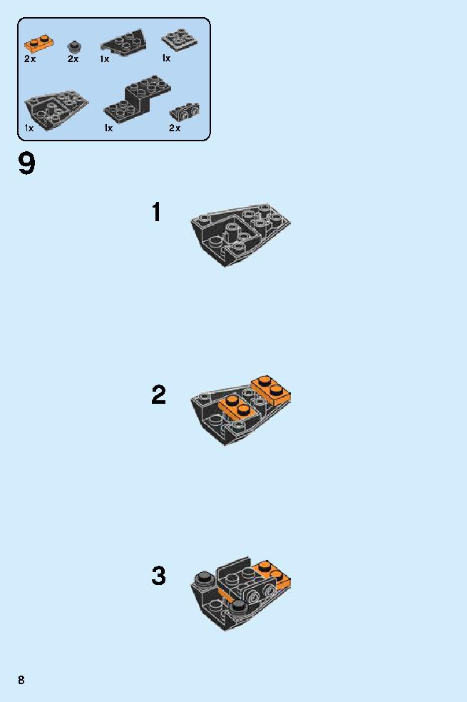 Cole - Dragon Master 70645 LEGO information LEGO instructions 8 page