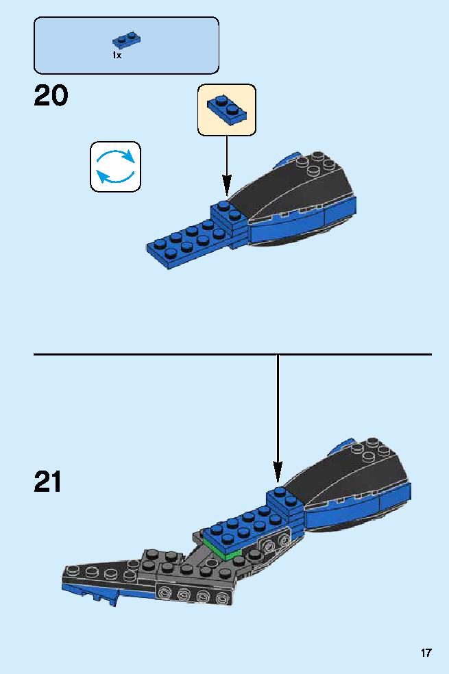 Jay - Dragon Master 70646 LEGO information LEGO instructions 17 page