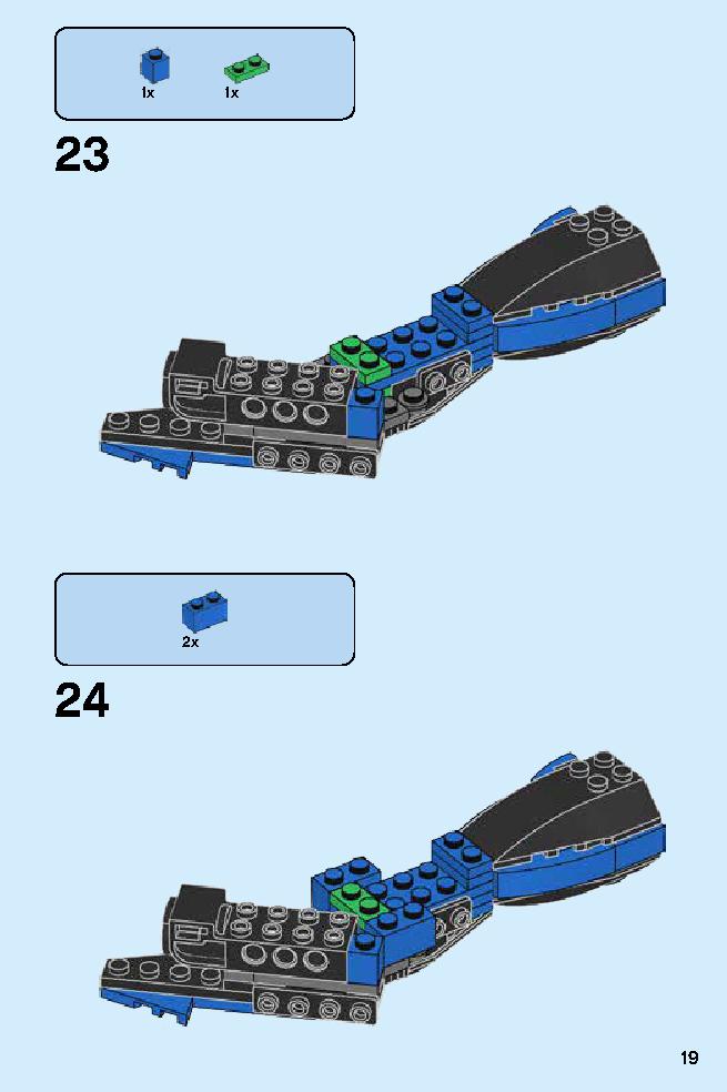 Jay - Dragon Master 70646 LEGO information LEGO instructions 19 page
