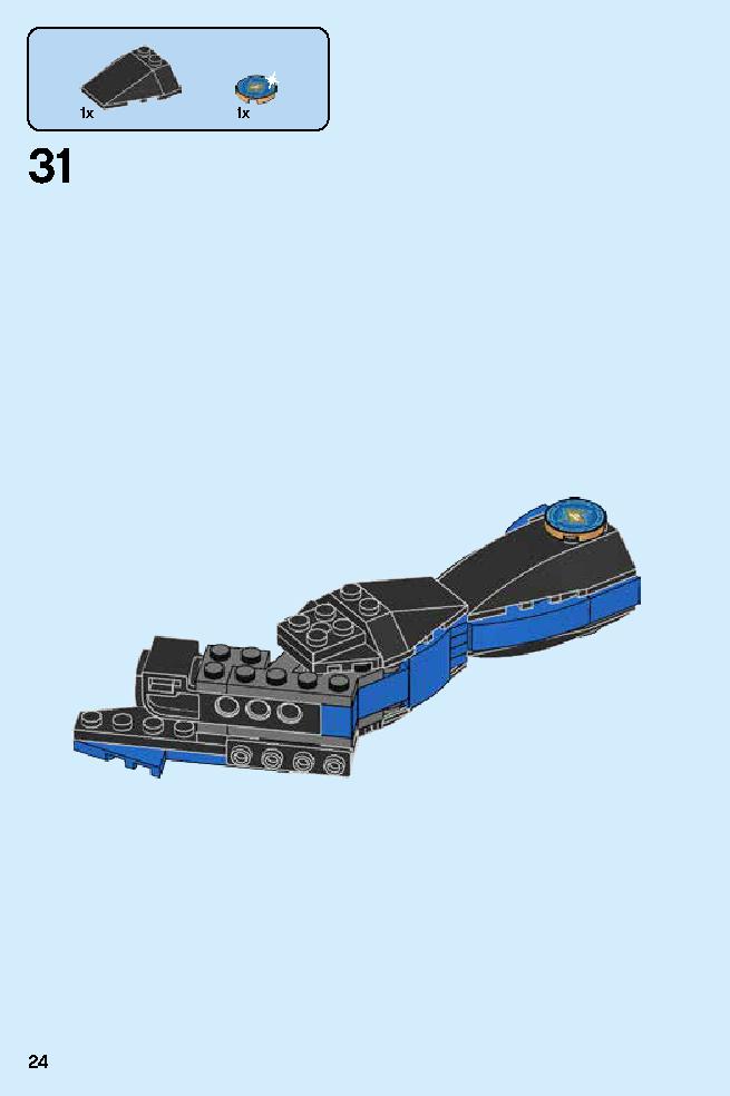 Jay - Dragon Master 70646 LEGO information LEGO instructions 24 page