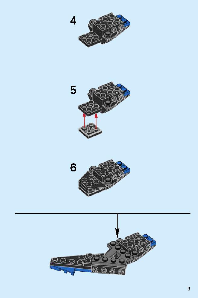 Jay - Dragon Master 70646 LEGO information LEGO instructions 9 page