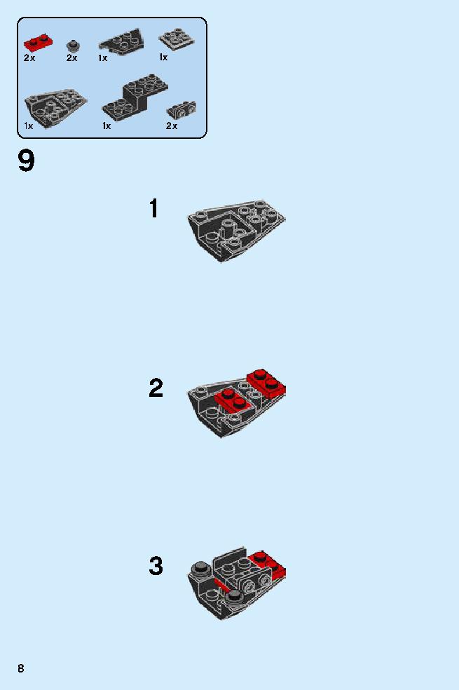 Kai - Dragon Master 70647 LEGO information LEGO instructions 8 page