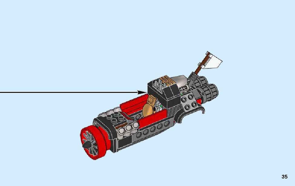 Destiny's Wing 70650 LEGO information LEGO instructions 35 page