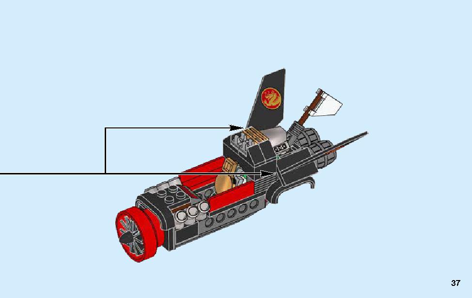 Destiny's Wing 70650 LEGO information LEGO instructions 37 page