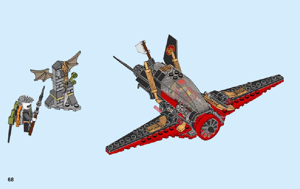 Destiny's Wing 70650 LEGO information LEGO instructions 68 page