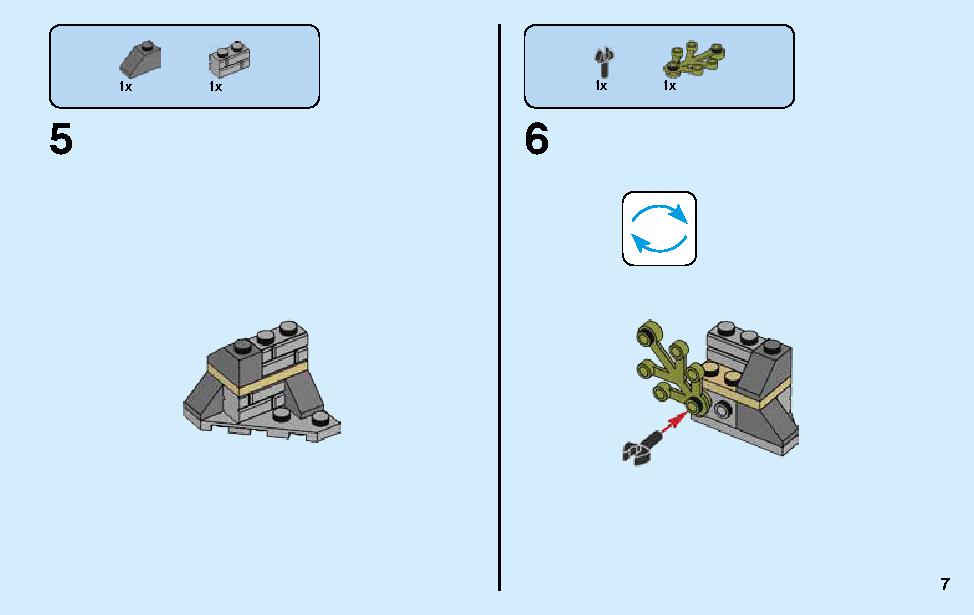 Destiny's Wing 70650 LEGO information LEGO instructions 7 page