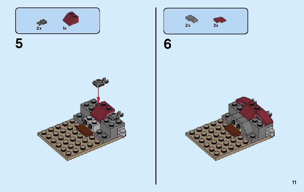 Throne Room Showdown 70651 LEGO information LEGO instructions 11 page