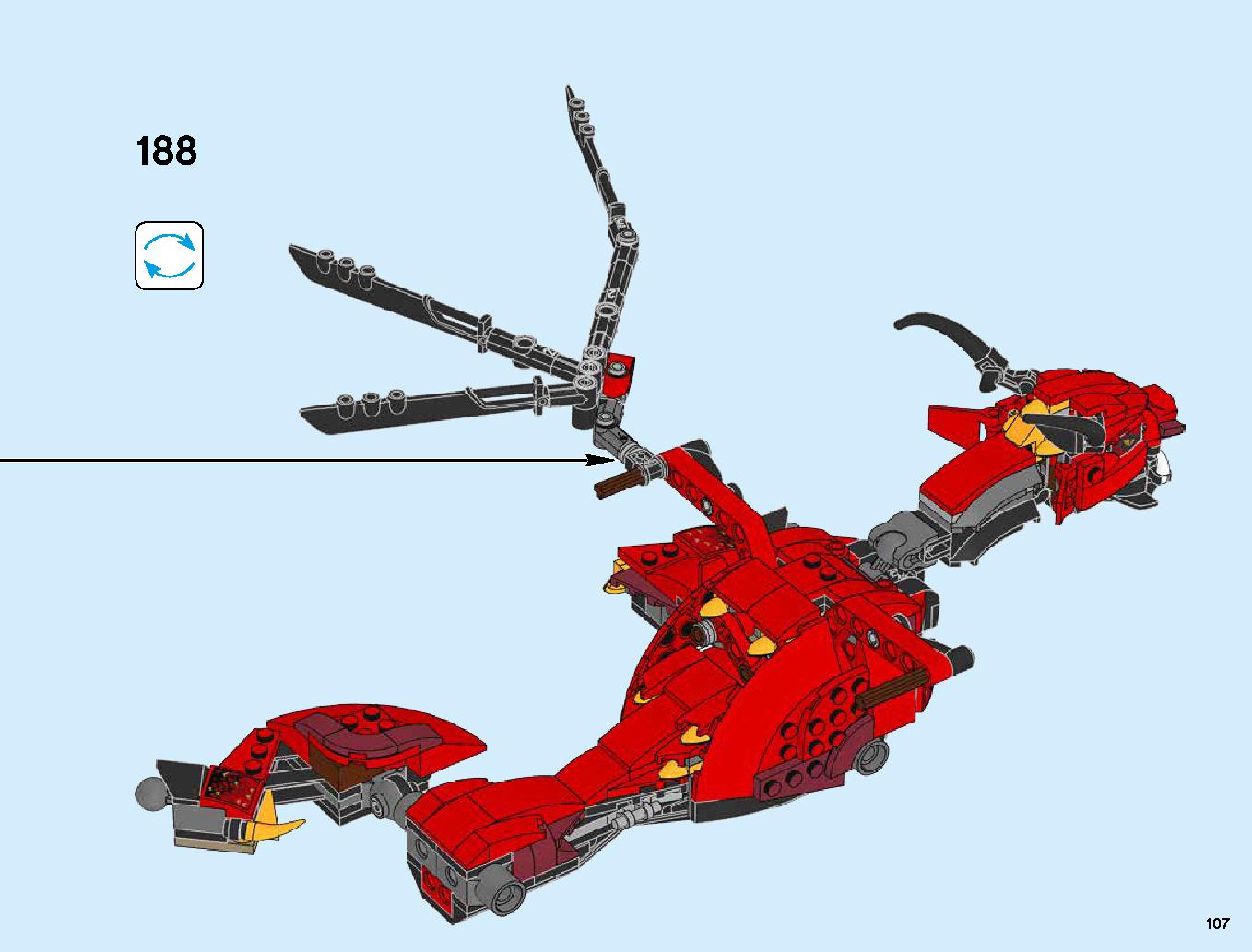 Firstbourne 70653 LEGO information LEGO instructions 107 page